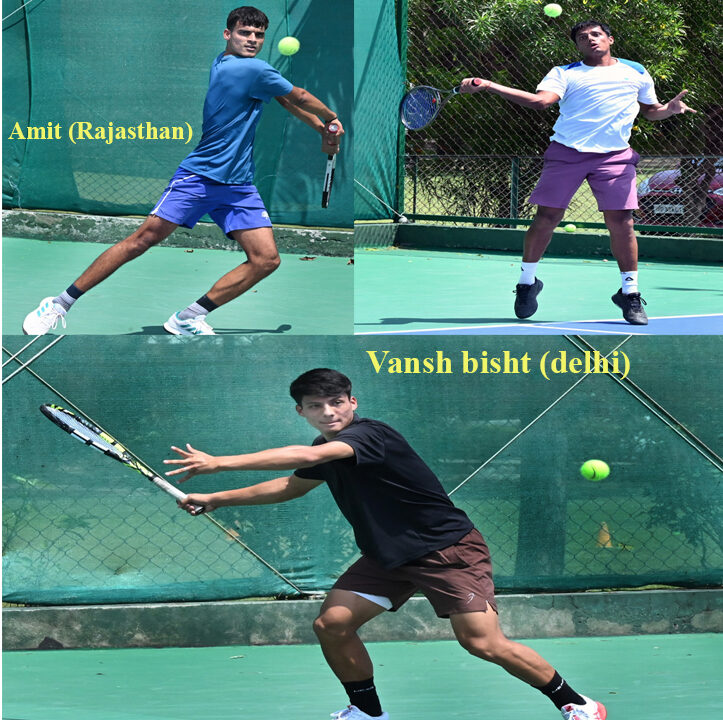 राजस्थान के अमित और हरियाणा के उपनिषद भारद्वाज उलटफेर भरी जीत के साथ क्वार्टर फाइनल में