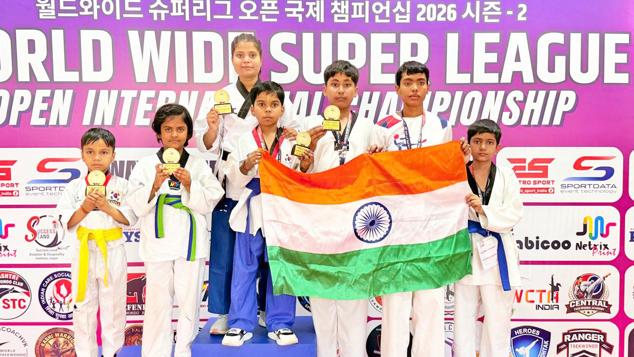 लखनऊ के ताइक्वांडो खिलाड़ियों का जलवा, छह स्वर्ण सहित सात पदक जीतकर बढ़ाया मान