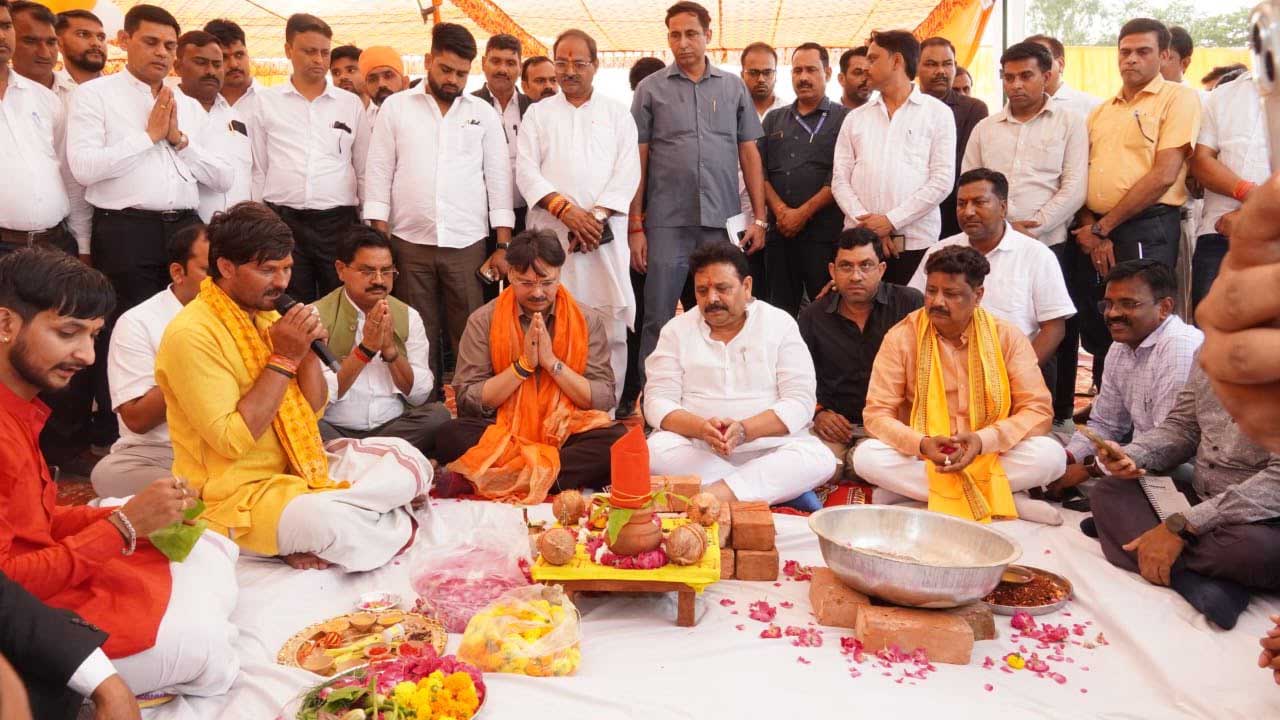 स्टाम्प एवं पंजीयन मंत्री ने किया उपनिबंधक कार्यालय भवन का शिलान्यास